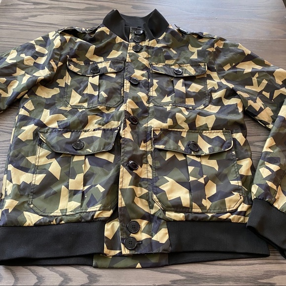 Dope couture geometric camo jacket - Picture 5 of 14
